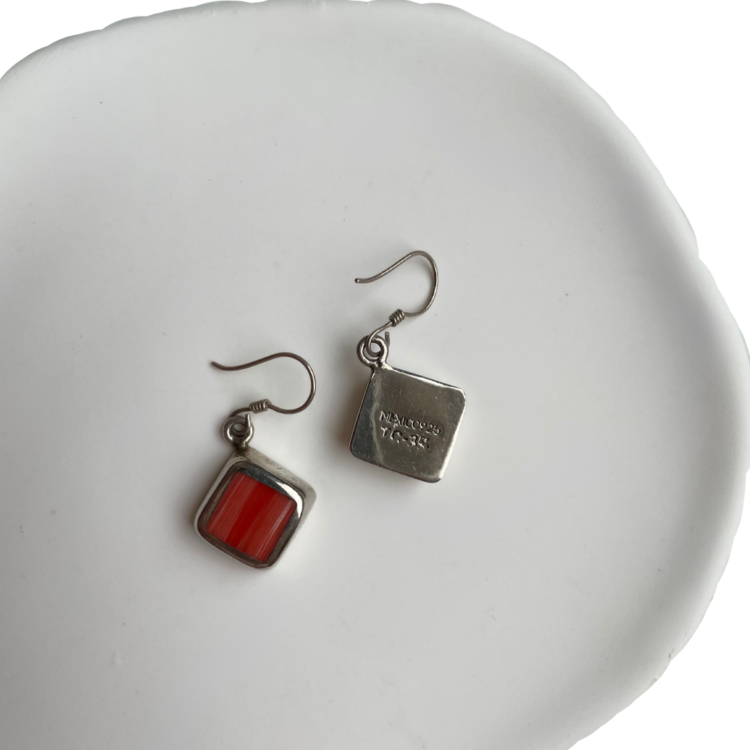 Silver Drop Earrings