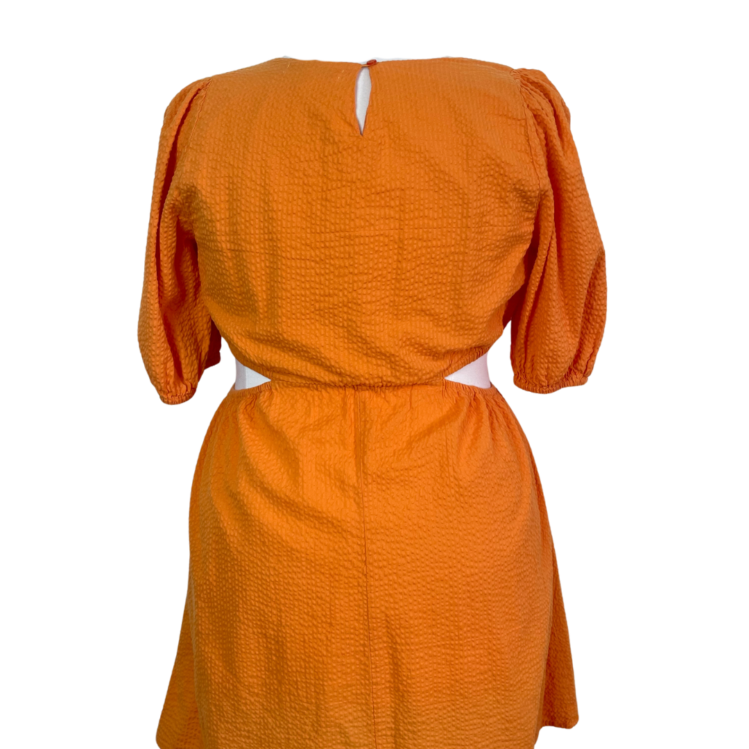 Plus Size Cotton Mini Dress