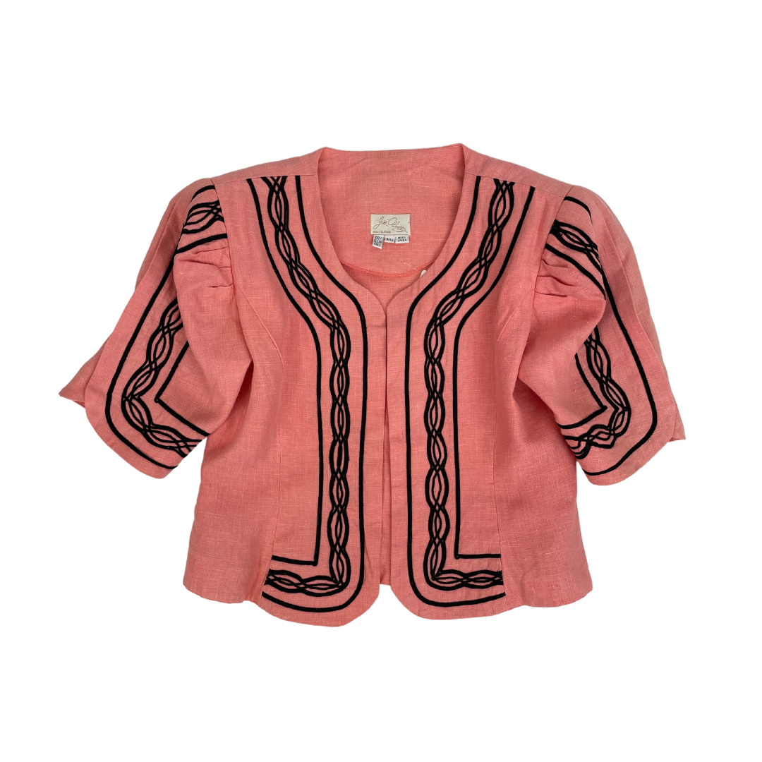 Vintage Short Blazer Top