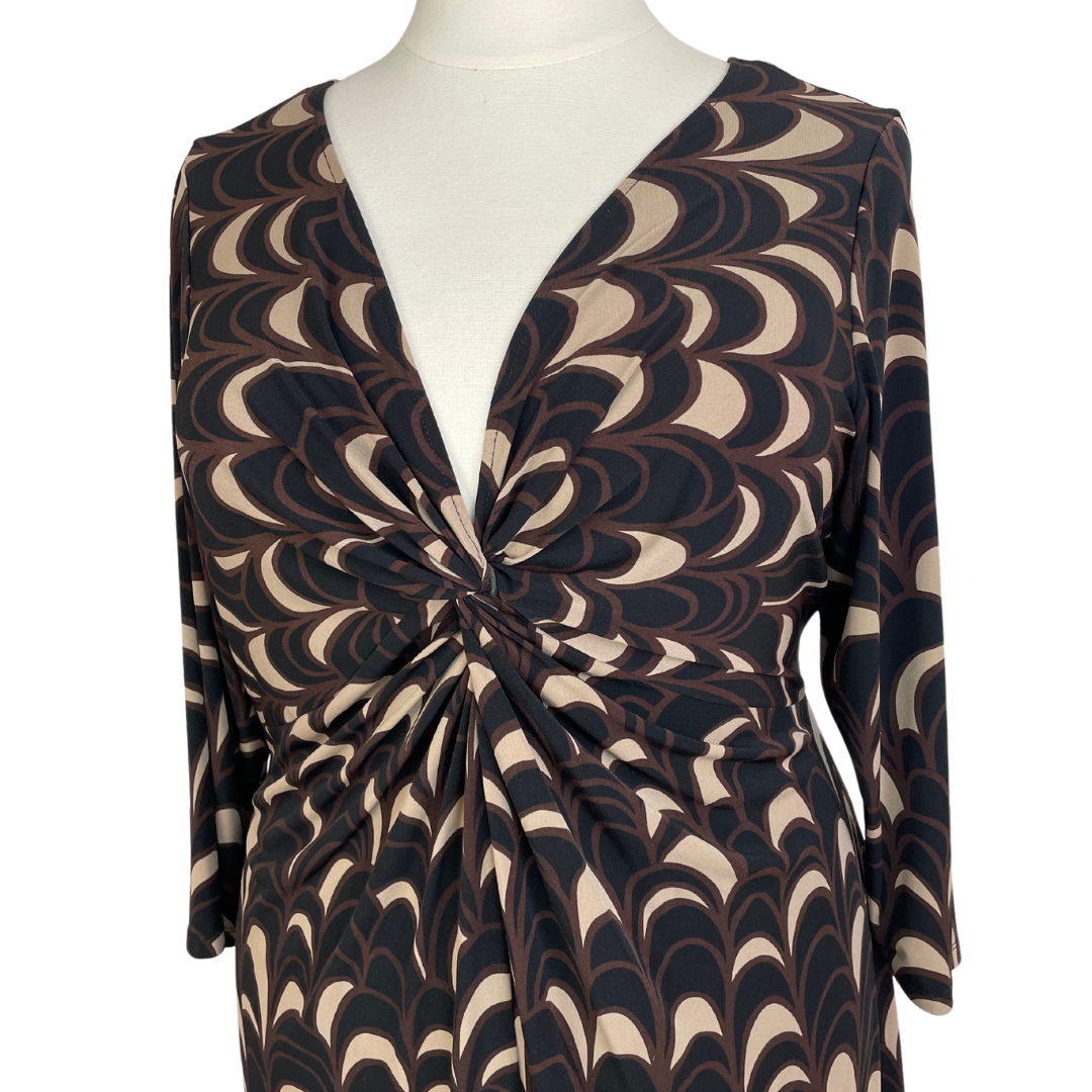 Y2K Printed Cocktail Dress