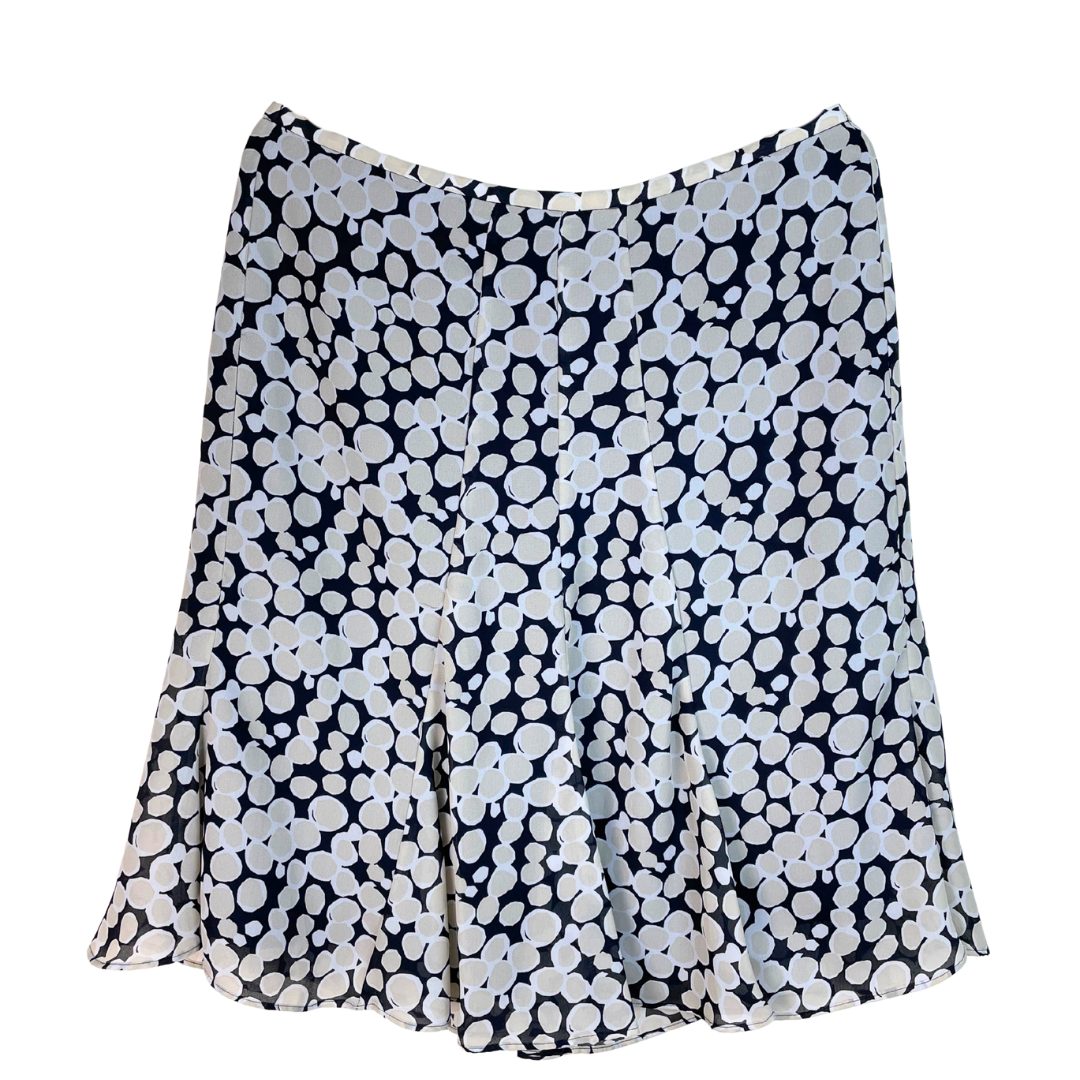 Printed Trumpet Skirt