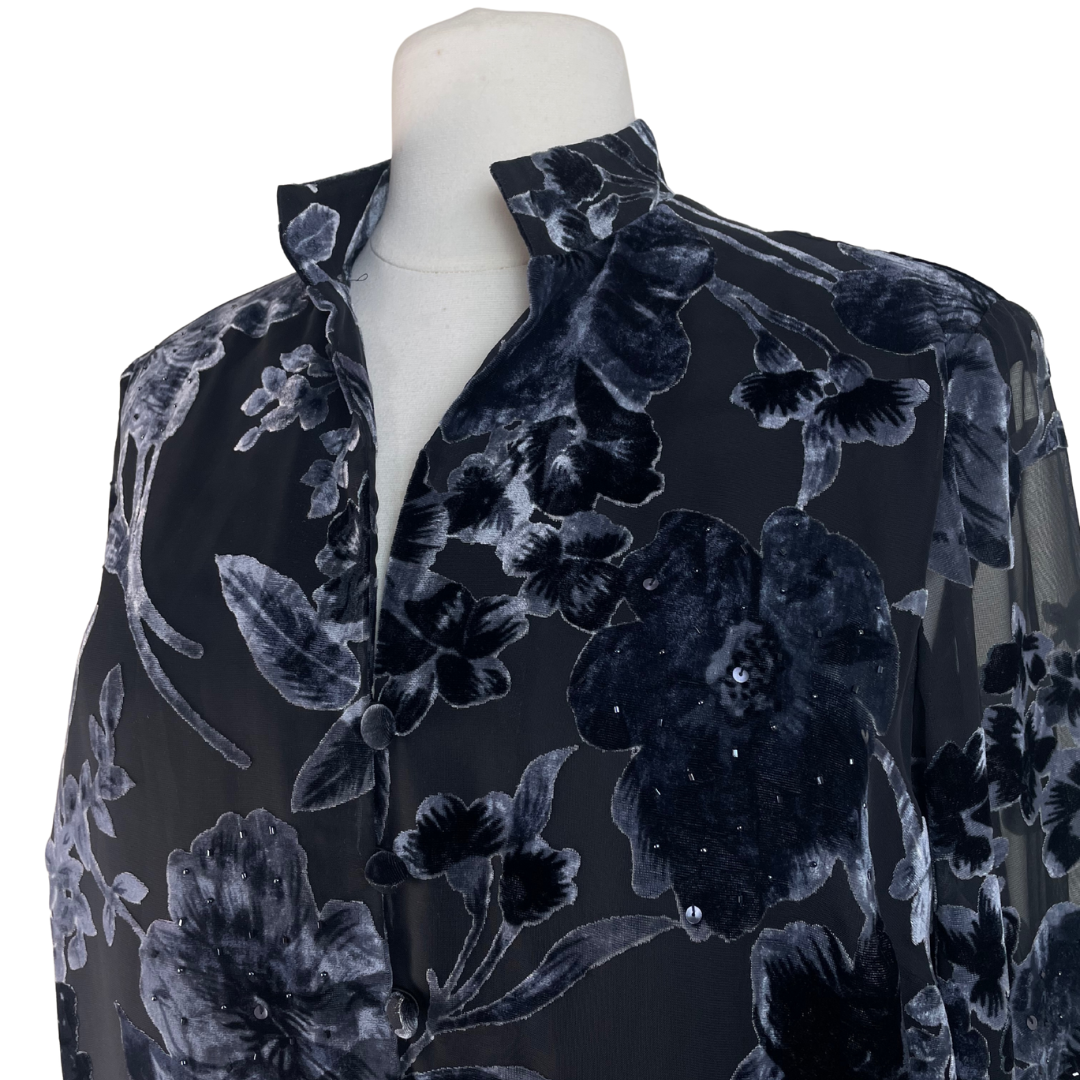 Vintage Mandarin Shirt