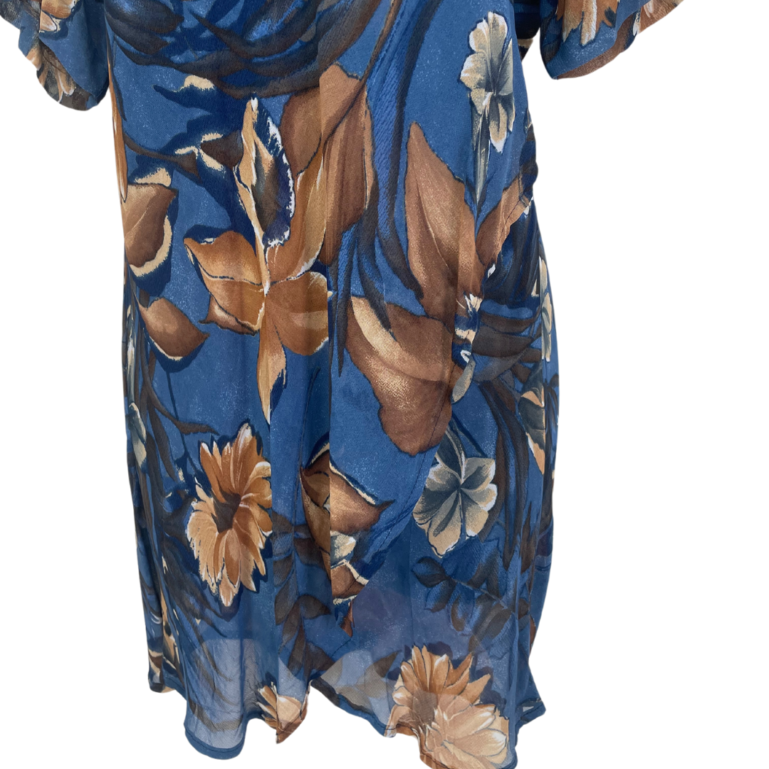 90s Sheer Overlay Top