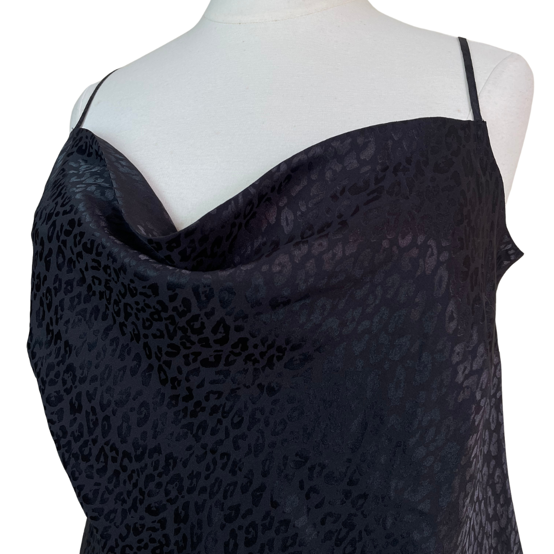 Plus Size Cowl Neck Sleeveless Top
