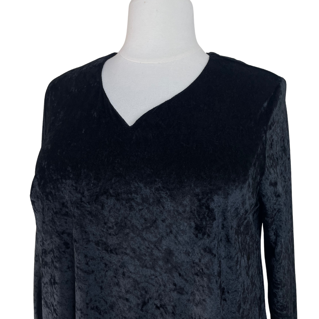 Vintage Velvet Tunic Dress