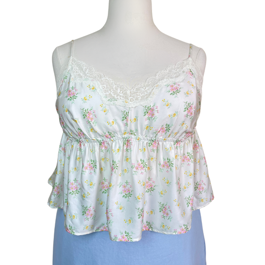 Satin Tie Back Tank