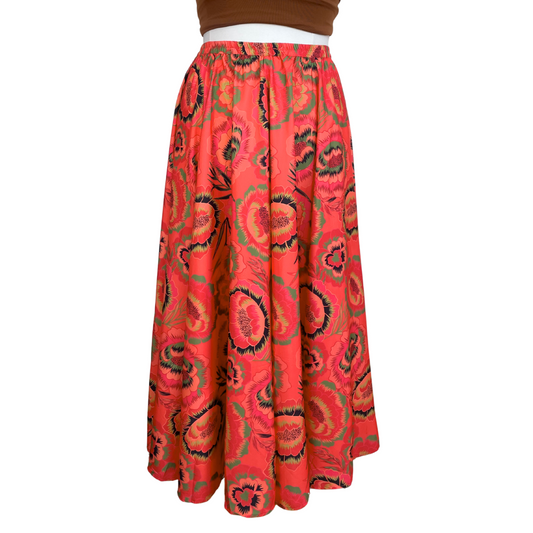 Floral Print Skirt