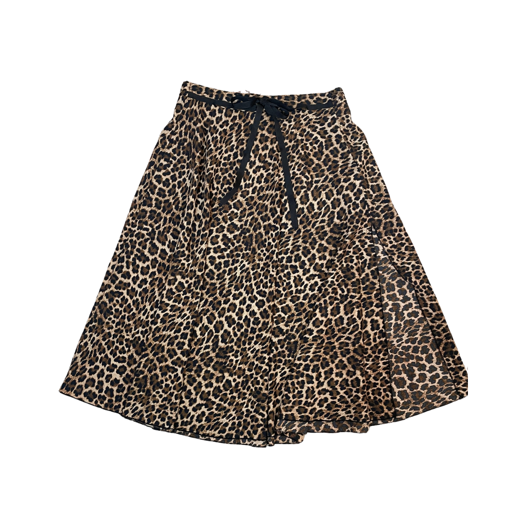 Leopard Print Skirt