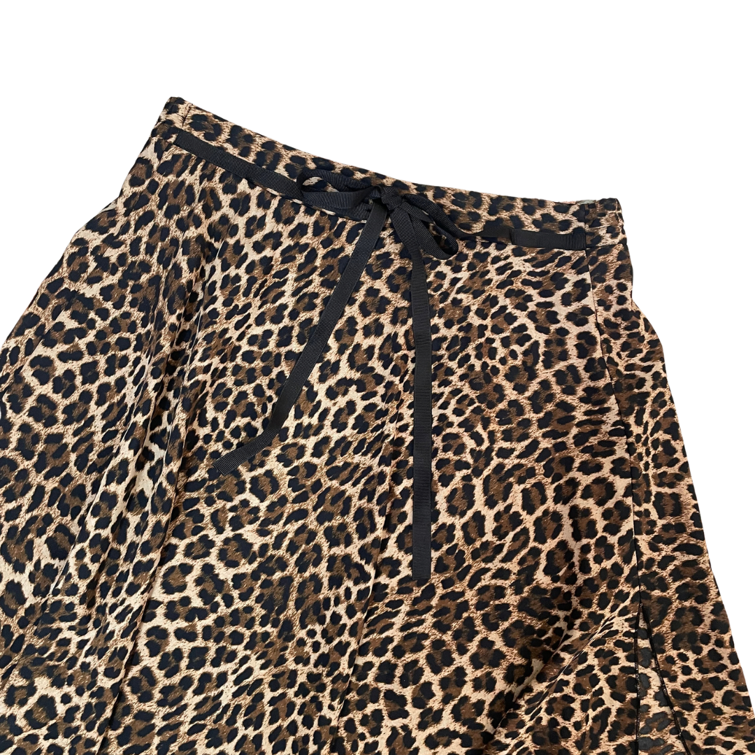 Leopard Print Skirt