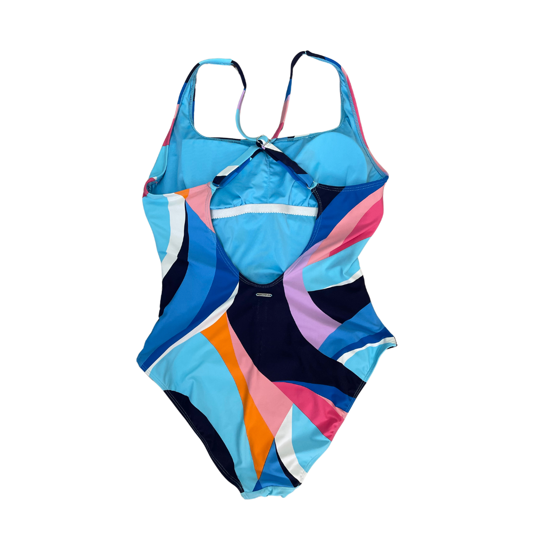 Cross Back One Piece Swimsuit