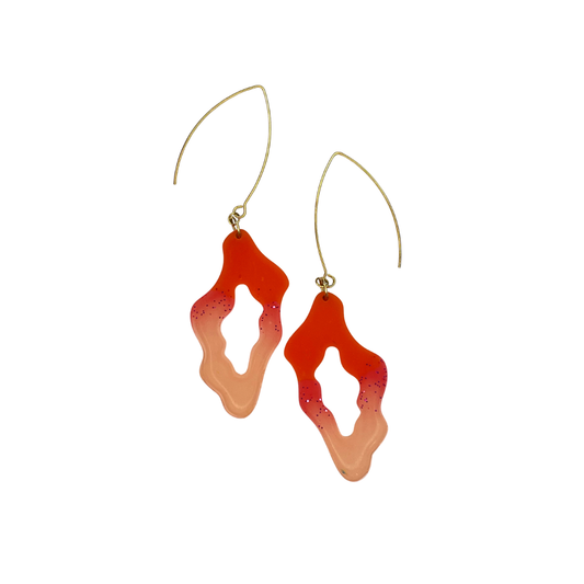 Resin Dangle Earrings