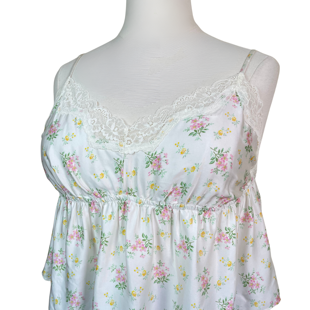 Satin Tie Back Tank