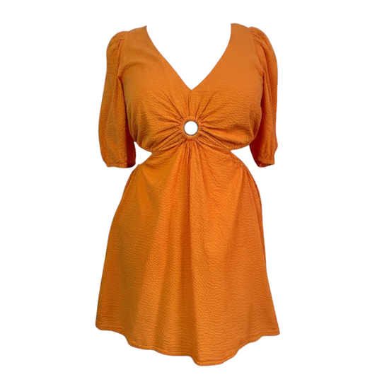 Plus Size Cotton Mini Dress