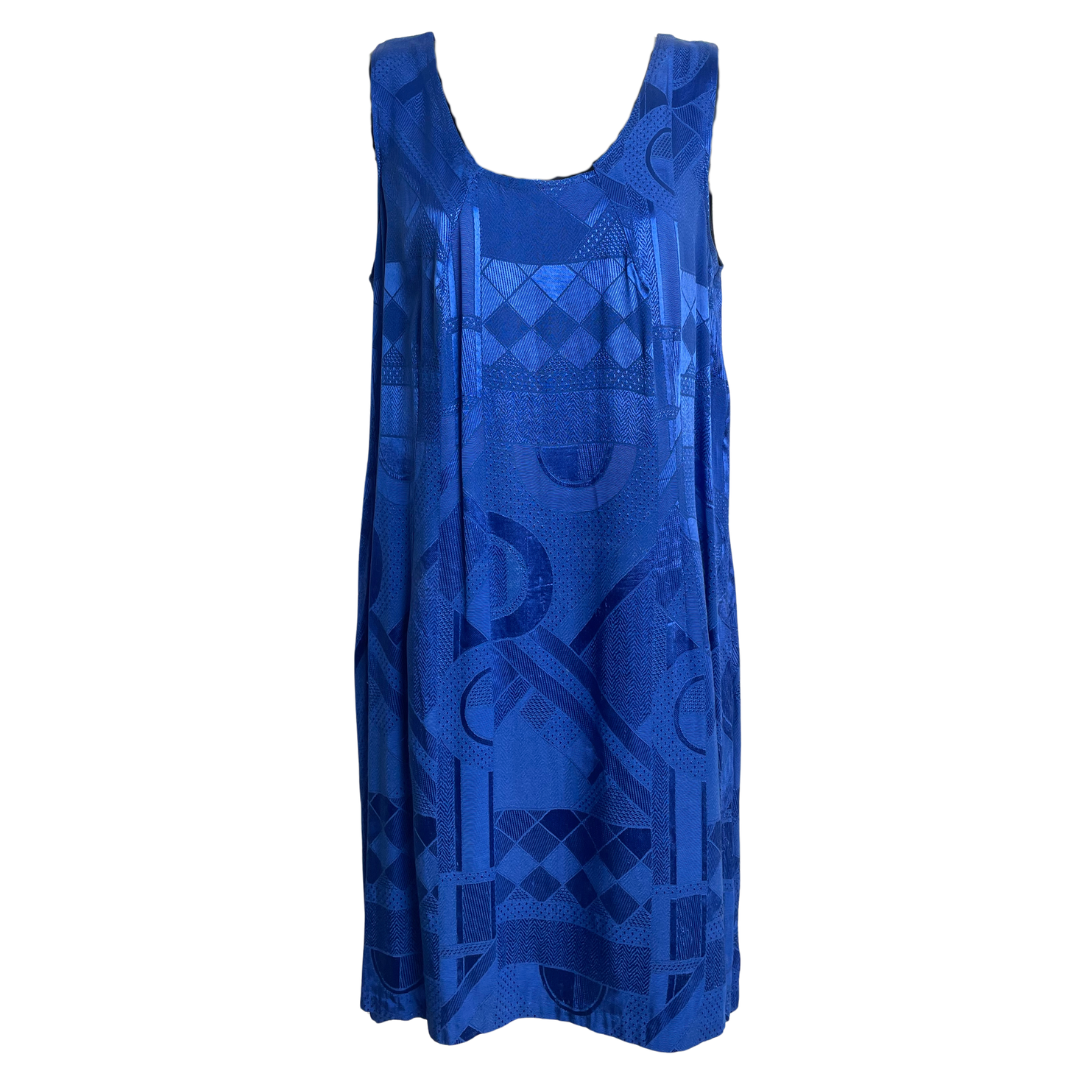 Satin Brocade Vintage Dress