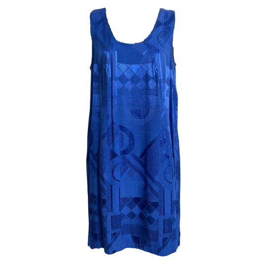Satin Brocade Vintage Dress