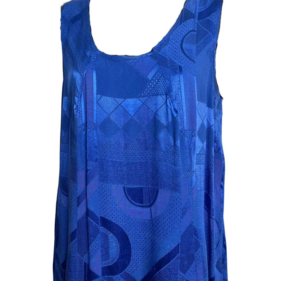Satin Brocade Vintage Dress