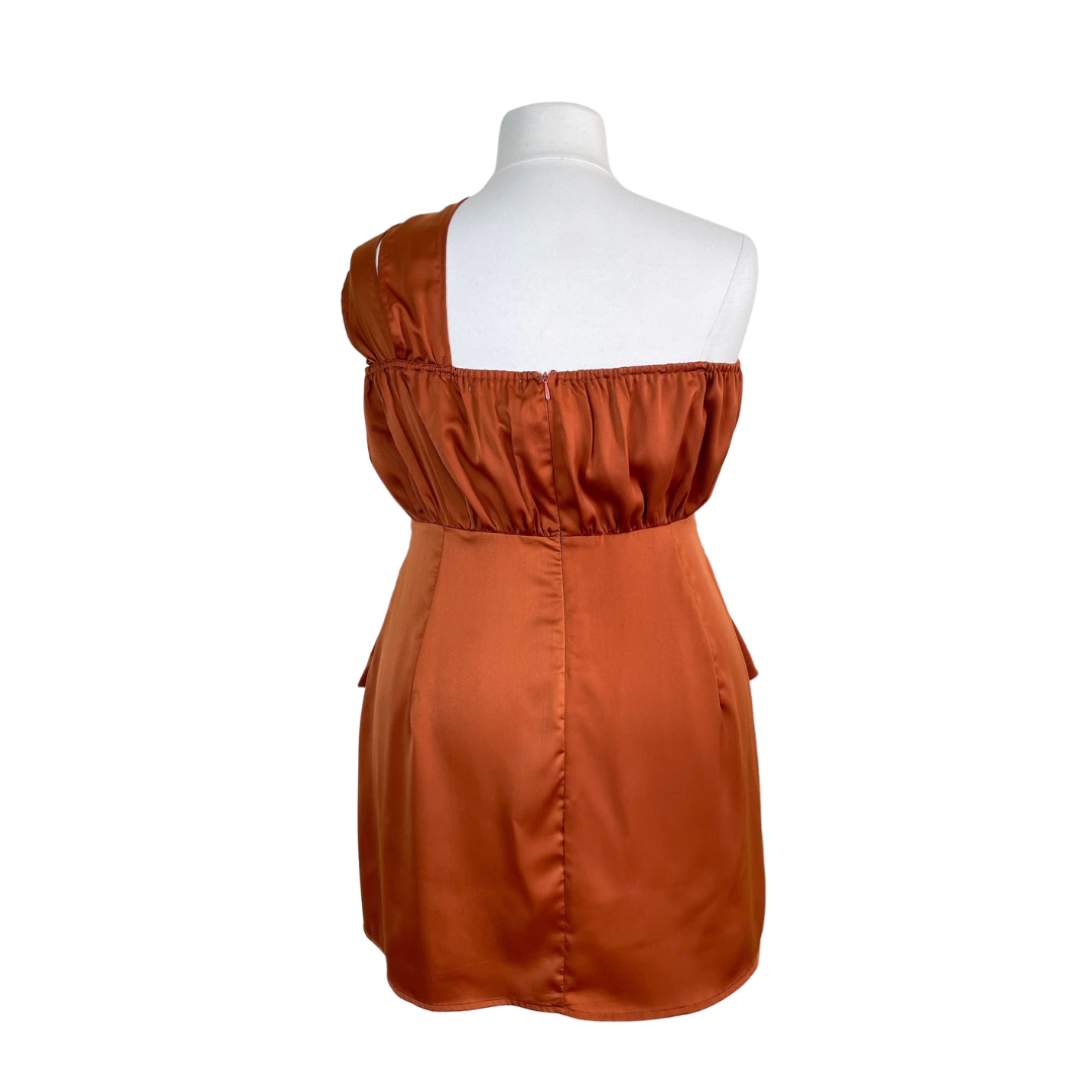 Rust Mini Dress