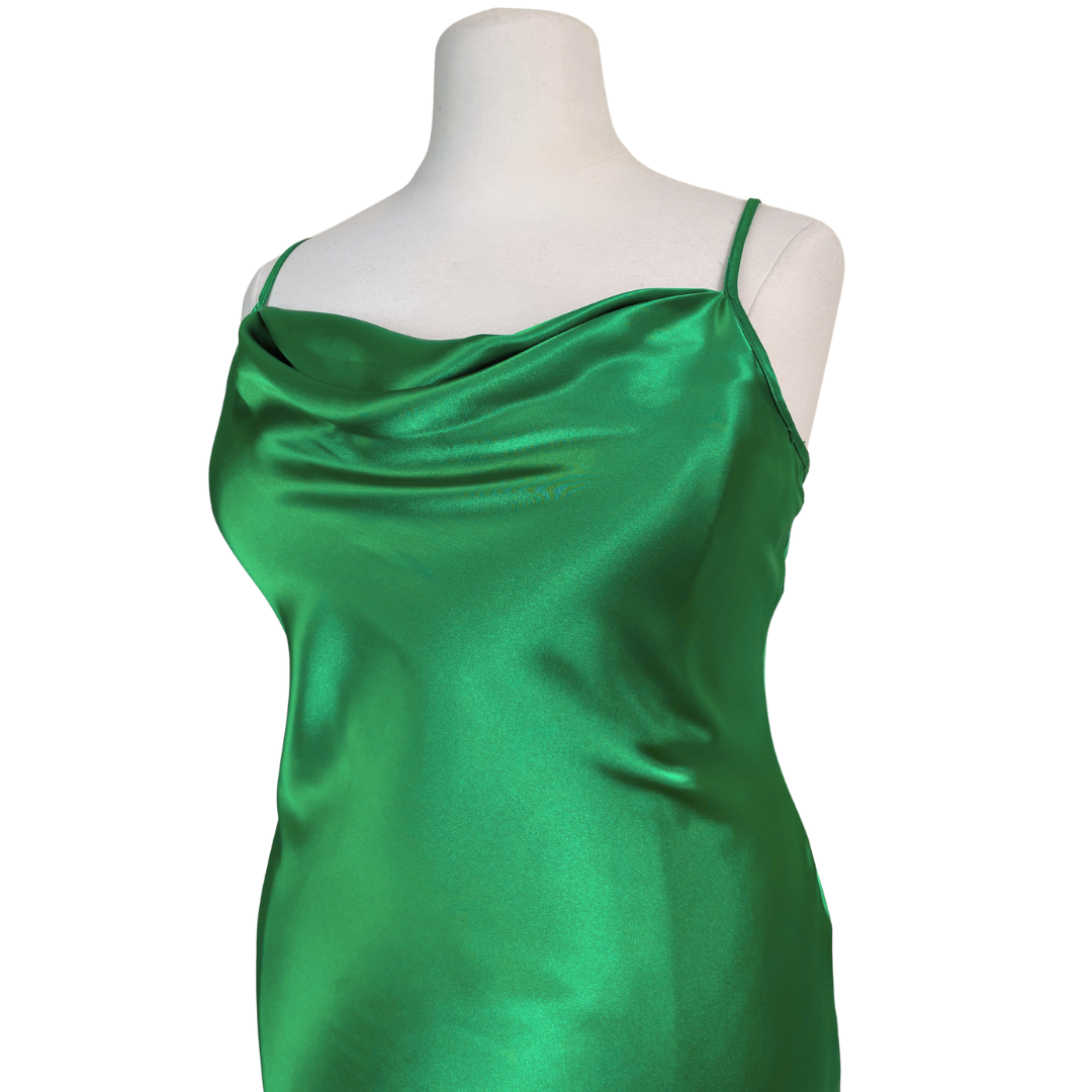 Emerald Green Slip Dress