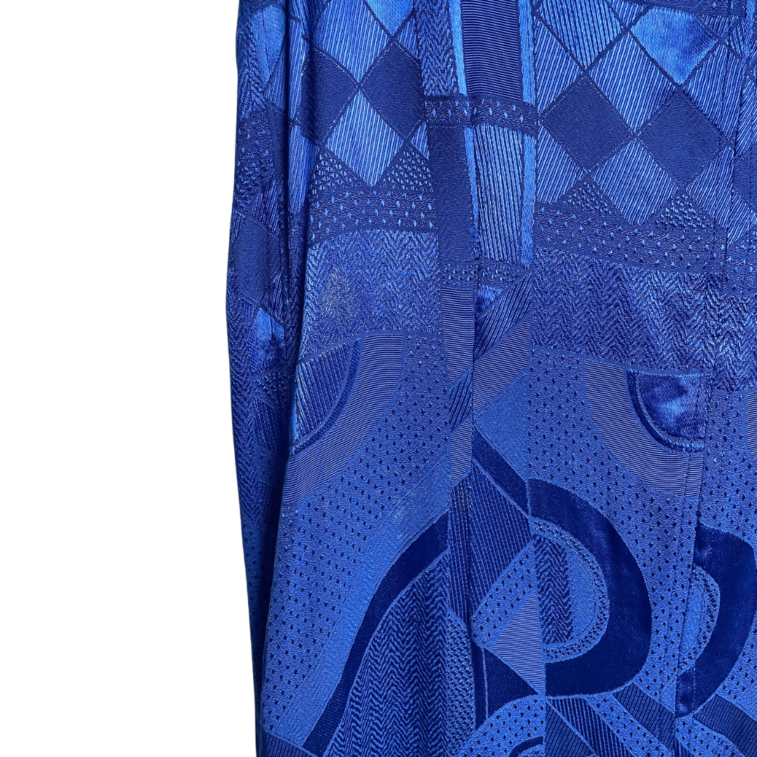 Satin Brocade Vintage Dress