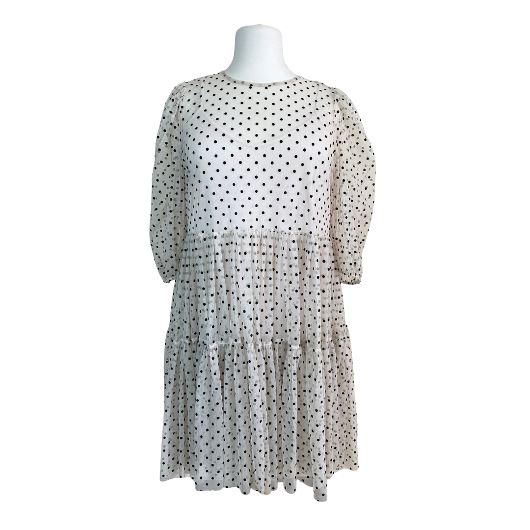 Sheer Polka Dot Dress
