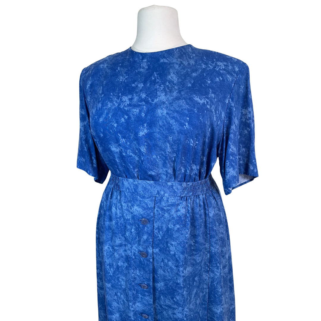 Vintage Plus Size Skirt Set