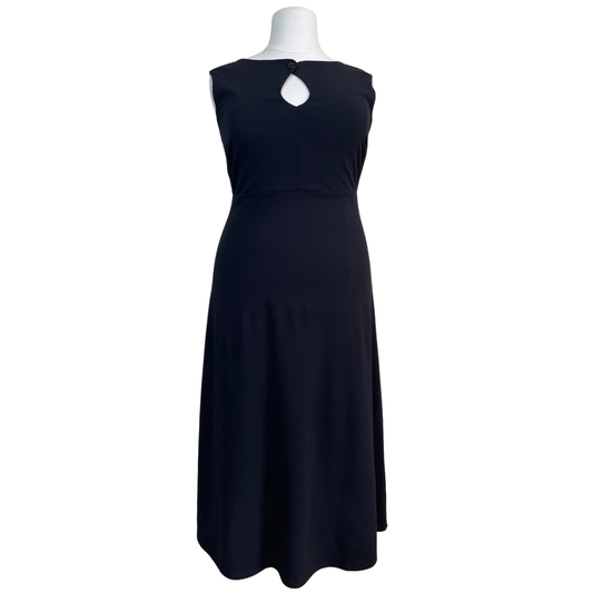 Fitted Black Maxi Dress